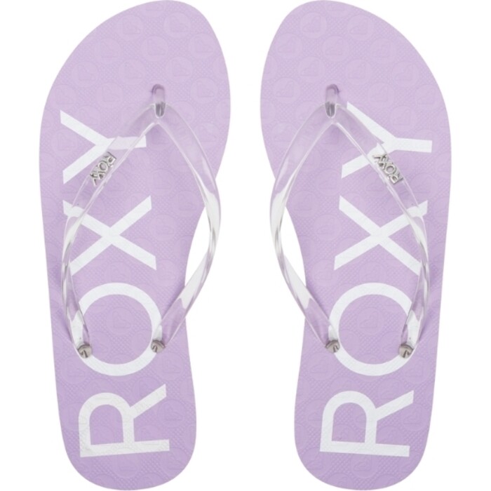 2024 Roxy Womens Viva Jelly Flip Flops ARJL100915 - Purple